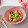 thumbnail image 2 of Stone + Lain Delilah Porcelain Collection Dish Set, 6 Bowls (8-inch) Service for 6, Terracotta, 2 of 5