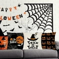 thumbnail image 2 of Halloween Decorations Throw Pillow Covers Set of 4 Happy Halloween Pillow Case Black & Orange for Cushion Sofa Bed Outdoor Decor, 16 x 16 Inches, 2 of 5