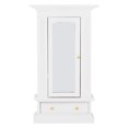thumbnail image 2 of Dollhouse Wardrobe, Long Service Life White Miniature Wardrobe  For Promotes Aesthetic Training Creativity For Children, 2 of 8