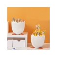 thumbnail image 5 of 1pc Cute Cartoon Eggshell Pen Holder With Large Capacity For Student Desk Stationery Storage, Can Also Be Used As Cartoon Desk Organizer For Makeup Br, 5 of 5