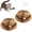 Round-2PK, variant on Cat Toy,Organ Kitty Scratching Board,2-in-1 Indoor Cat Scratcher & Toy,Reversible Infinity Interactive Cats Cardboard Kitten Scratcher Pads for Indoor Cats