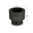 thumbnail image 3 of Performance Tool M745-52 1 In Drive 2-1/4 In Impact Socket for Heavy-Duty Automotive Repairs and Maintenance Jobs with High-Torque Output Capability, 3 of 6