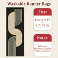 thumbnail image 6 of Hallway Runner Rug 2'x6' Washable Area Rugs Non Slip Laundry Rug Runner Floor Carpet Runners for Hallways Entryway Laundry Room Kitchen, 6 of 11