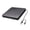 Black, variant on External Drive USB 3.0 Type C 2-in-1 Slim Protectable CD-RW Drive DVD-ROM Burner Player for PC Laptop Windows MacOS