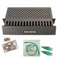 thumbnail image 2 of Neat Patch 2U Cable Management Kit - 5 Packs w/ 240 CAT6 Patch Cables (2FT Green), 2 of 3