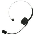 thumbnail image 3 of Auriculares de teléfono Bluetooth monoaurales con cancelación de ruido y volumen ajustable para negocios con micrófono y base de carga, 3 of 14