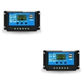 thumbnail image 2 of Seitruly Controlador solar Tamaño compacto Regulador de carga Panel de configuración inteligente ajustable Controladores de carga Dispositivo de control 20A 2piezas, 2 of 6