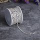 thumbnail image 5 of 1 rollo de cadena de cristal para accesorios de decoración de bodas y collares de bricolaje (plata ss16), 5 of 10