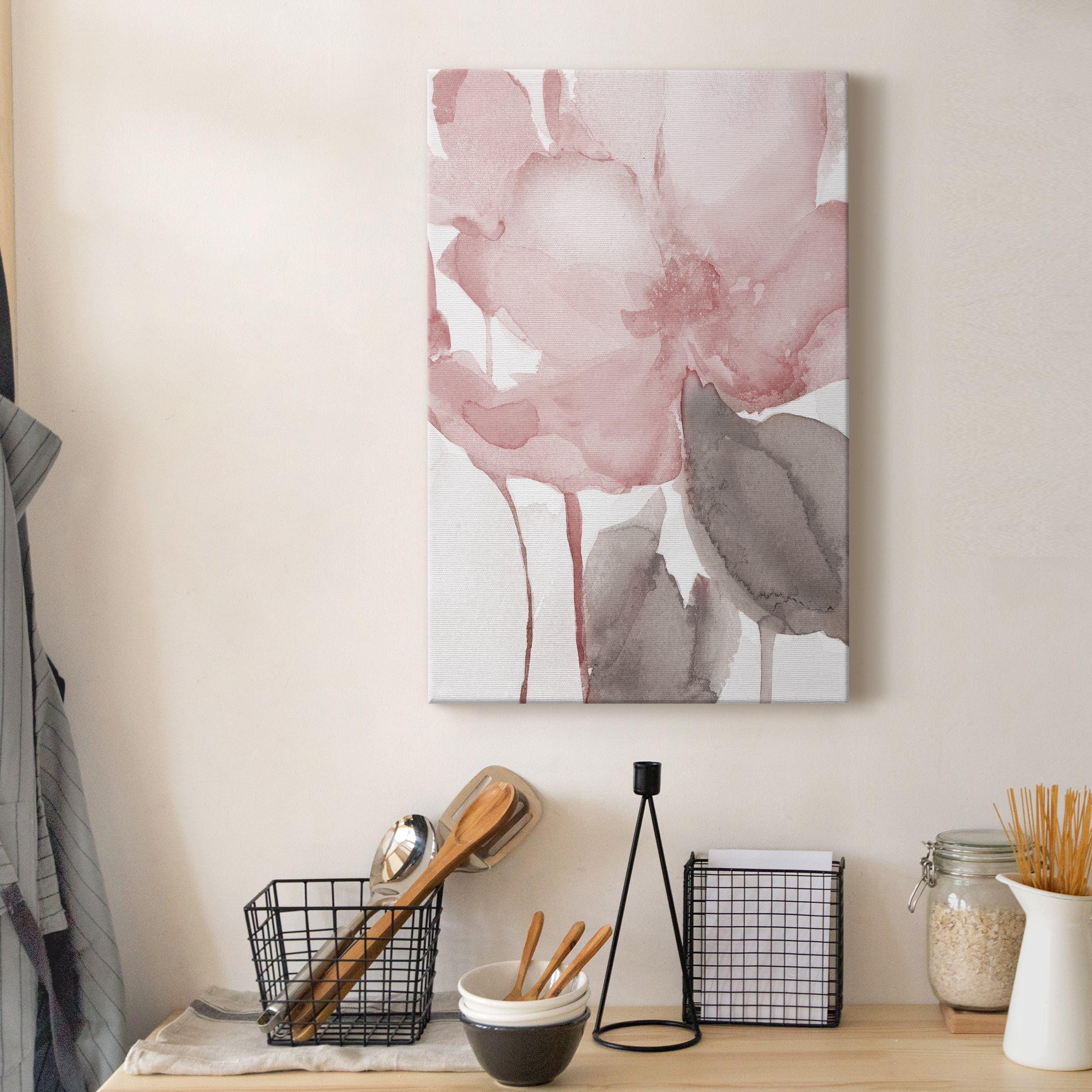 Blush Bloom II Premium Gallery Wrapped Canvas - Ready to Hang - 18 x 27