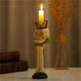 thumbnail image 1 of Estatuilla portavelas Macarena candelabro de calavera, 1 of 8