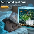thumbnail image 5 of 1 Pcs Aquarium Sponge Filter for Small Tank, 3.15x3.15x1.97 Inch Nano Betta Fish Filter, Multi Stage Bio Filtration with Activated Carbon,Blue, 5 of 9