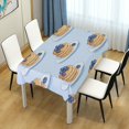 thumbnail image 4 of Yayeee Tablecloths 60" x 90" Rectangle Wrinkle Resistant Party Table Cover, Blueberry Pancake Pattern, 4 of 8