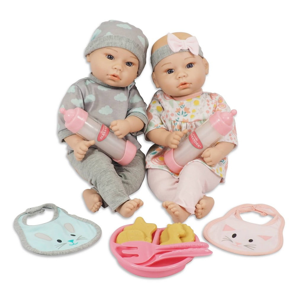Melissa & Doug Mine to Love Twins Luke & Lucy 15” Light Skin-Tone Boy and Girl Baby Dolls with Rompers, Caps, Pacifiers - Walmart.com Melissa & Doug Mine to Love Twins Luke & Lucy 15” Light Skin-Tone Boy and Girl Baby Dolls with Rompers, Caps, Pacifiers - Walmart.com