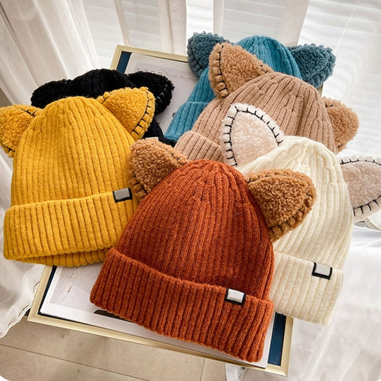 小物 ANDWANG Fluffy cat knit hat 小物 ANDWANG Fluffy cat knit hat Fluffy cat knit hat