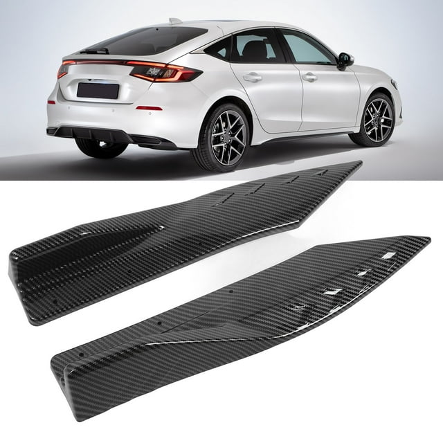 Spoiler De Falda Lateral De Seguridad Mejorado, Protector De Difusor De Labios De Parachoques Trasero De Aspecto Deportivo Para Universal Para Automóviles, Para 1 Serie E90 E91