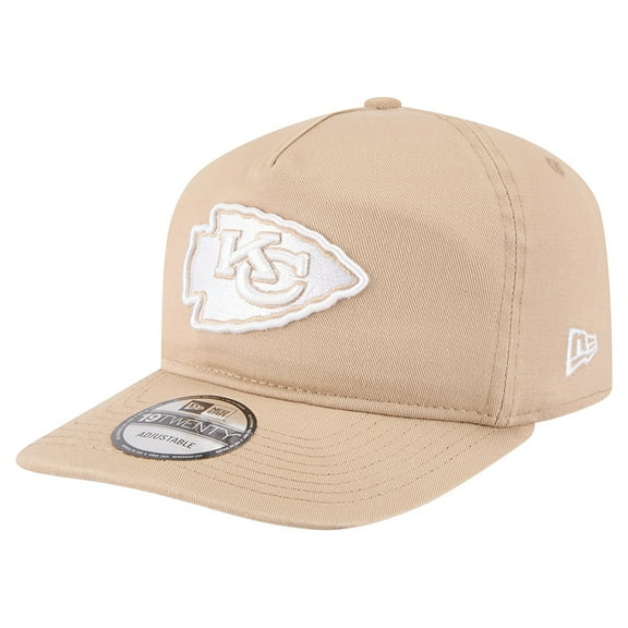 Men's New Era Tan Kansas City Chiefs 19TWENTY Adjustable Hat