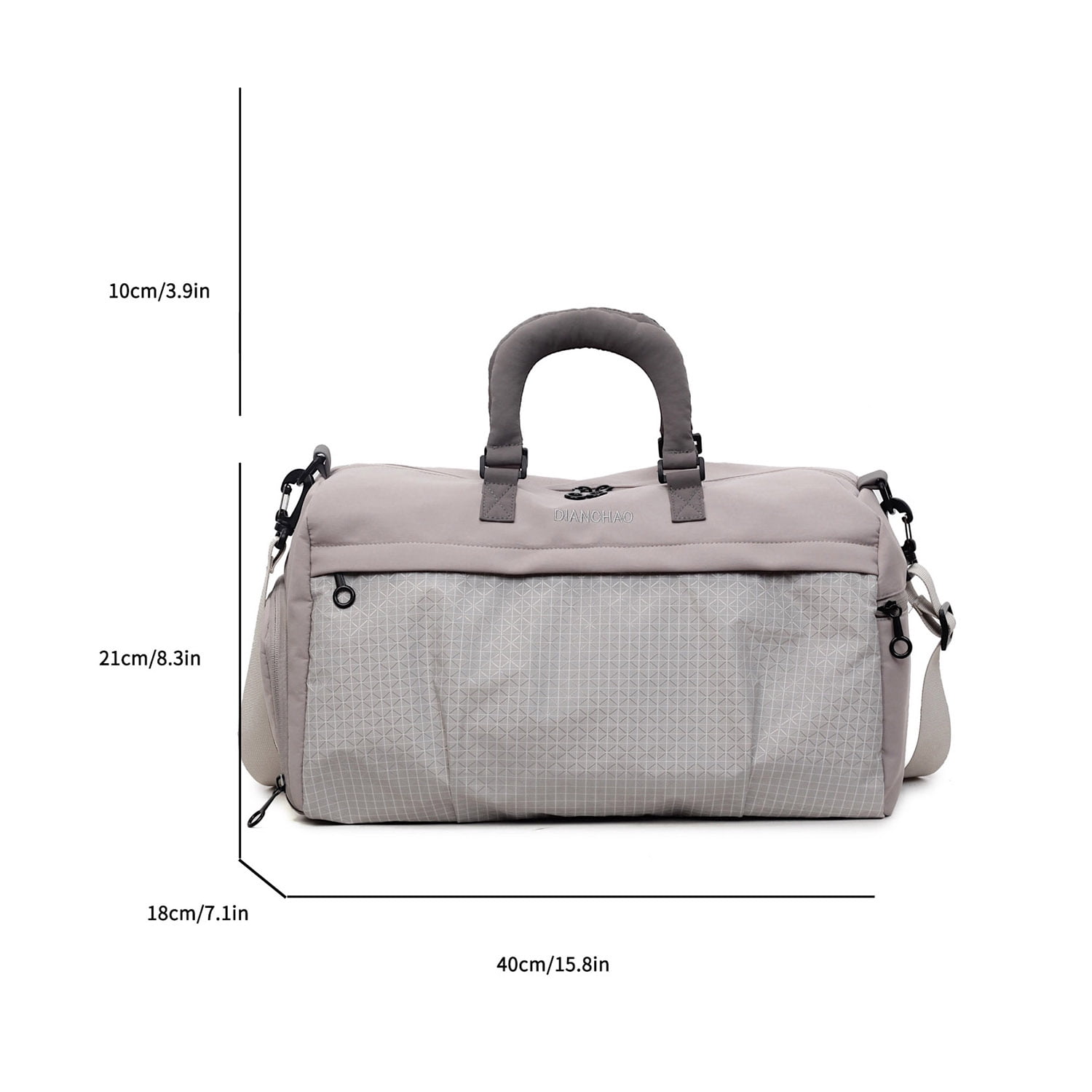 URSOFINE Travel Bag for Men Women, Duffle Bag & Gym Bag with Shoe Compartment, Weekender Overnight Bag with Toiletry Bag, Carry on Bags for Airplane for Travel, Trip, Gym, Yoga