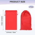 thumbnail image 3 of Uxcell 2-Pack Bolsa para Gafas de Esquí, 9.8" x 5.9" Bolsas Suaves de Microfibra con Cierre de Cordón para Gafas de Nieve Rojas, 3 of 7