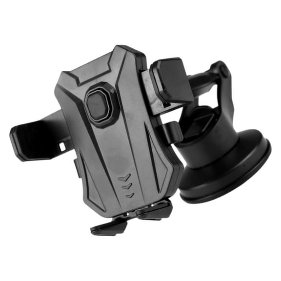 GOOHOCHY  Air Vent Clips Suction Cup Dash Camera Holder Cell Phone Car Mount Black