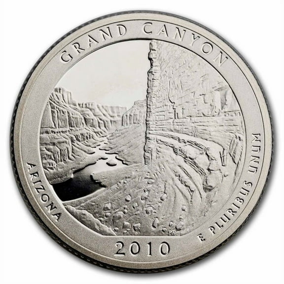 2010-S ATB Quarter Grand Canyon National Park Proof (Silver)