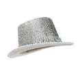 thumbnail image 6 of Cow Boy Hat - Cowboy Hat With And Crystal For Party Jazz Celebration Headwear,Silver,One Size, 6 of 6