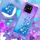 thumbnail image 4 of Funda para Xiaomi Redmi 10C Transparente con Brillos Carcasa Protectora Antigolpes con Glitter Brillante, 4 of 5