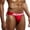 Red, variant on HUPOM Men'S Underwear Underwear For Men Pack Medium waist Comfort Waist Solid Briefs White 2XL