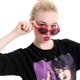 thumbnail image 3 of 2 Par de Gafas Labios Rojos Dólar de Adorno Festivales Disfraces Eye Glasses Party Cosplay Props Fiesta Sunnimix gafas de sol de fiesta novedad, 3 of 8