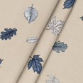 thumbnail image 5 of Fall Tablecloth 60×60 Inch Round, Autumn Harvest Blue Pumpkin Floral Washable Seasonal Table Cover for Party Picnic Dinner Decor, 5 of 6