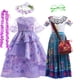 thumbnail image 2 of Disfraces de Encanto Mirabel para niños, vestidos de princesa de fantasía, ropa de fiesta de Carnaval de cumpleaños, vestido de Isabela, peluca Fivean unisex, 2 of 2