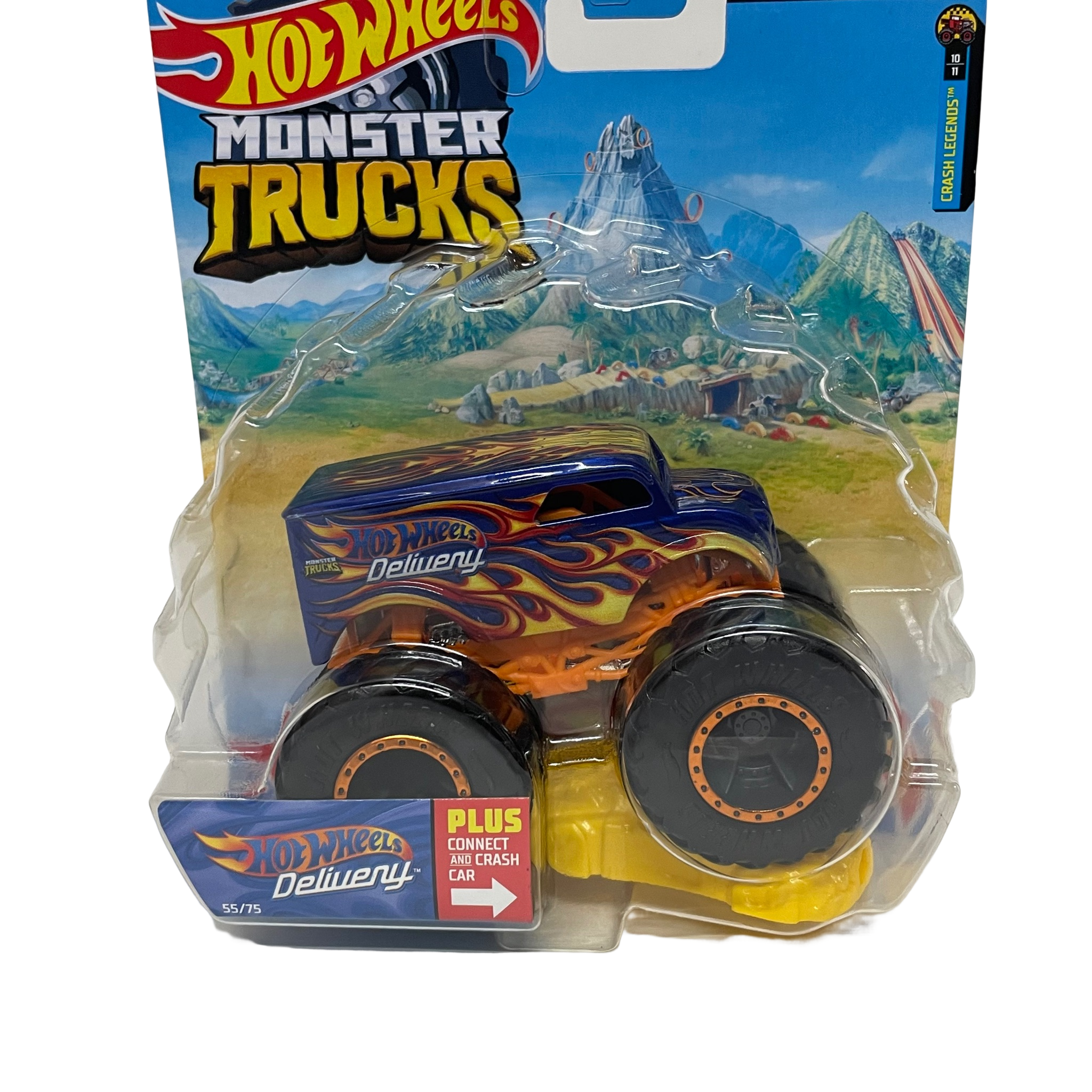 Hot Wheels Monster Trucks Crash Legends Tri To Crush-me 164 Diecast Car  Mattel Toys - ToyWiz