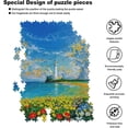 thumbnail image 6 of Jigsaw Puzzles for Adults 500 Pieces Landscape Ocean Lighthouse Summer Beach Puzzles Landscape Puzzle for Families Friends Jigsaw Puzzle DIY Challenging Game Puzzles Gift, 6 of 8