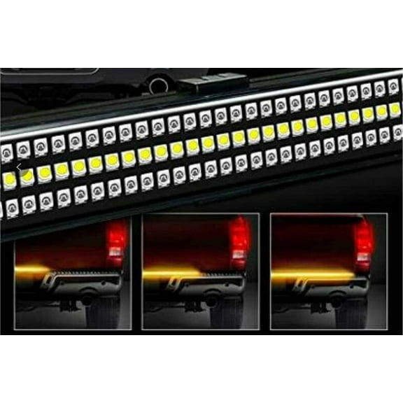 Race Sport Lighting 48" Triple Row LED Truck Tailgate Light Bar RS120048