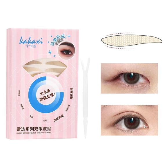 Invisible double eyelid tape,naturally enhanced eyelid lines, long-lasting hold