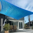 thumbnail image 2 of XGFHYJEH Sunshade for Patio, Outdoor Sunshade, Outdoor Sun Shade, Shade Sail, Sun Shade Sail, Portable Rectangle Waterproof Sun Shade Canopy for Garden Pool Backyard Porch Greenhouse, 3*3M, 2 of 6