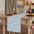 thumbnail image 2 of Table Runners 72 Inches Long Dress Scarves, Gray Blue Dandelion Farmhouse Kitchen Table Runner, Coffee Tablerunners, Spring Flowers Modern Minimalist 18x72 Inch, 2 of 9