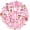 3A, variant on 35pcs-50pcs Western Stationery Stickers Cowboy Kids Stickers Pink Children Stickers for Laptops Suitcases Notebooks