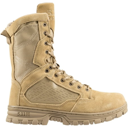 5.11 Tactical Men's Evo 8†Side Zip Tactical Boots, Desert, 8