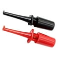 thumbnail image 3 of enqiretly 2Pcs Test Hook Clip Probe Tool Kit Voltage Lead Connect Meter Measuring Instrument Precision Spring Protective, 3 of 8
