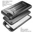 thumbnail image 2 of iPhone 8 7 Built-in Screen Protector Swivel Holster Case Belt Clip Hybrid Slim Fit Cover Reinforced Bumper, 2 of 6
