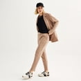 thumbnail image 4 of Women's FLX High-Rise Solace Tapered Pants Color: Mineral Black Size: M LONG, 4 of 4