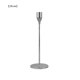 thumbnail image 1 of Candelabro de aleación antideslizante candelero decoración candelabro para fiesta pub, plateado, 29cm Advancent HA003037-02, 1 of 6