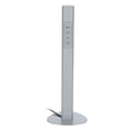 thumbnail image 4 of Scranton & Co 36" Freestanding Power Tower in Silver Metal 3AC+USB, 4 of 6
