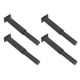 thumbnail image 1 of Patas de Soporte de cama ANGGREK Patas de muebles ajustables de metal 4 Piezas Acero Base Gruesa, 1 of 7