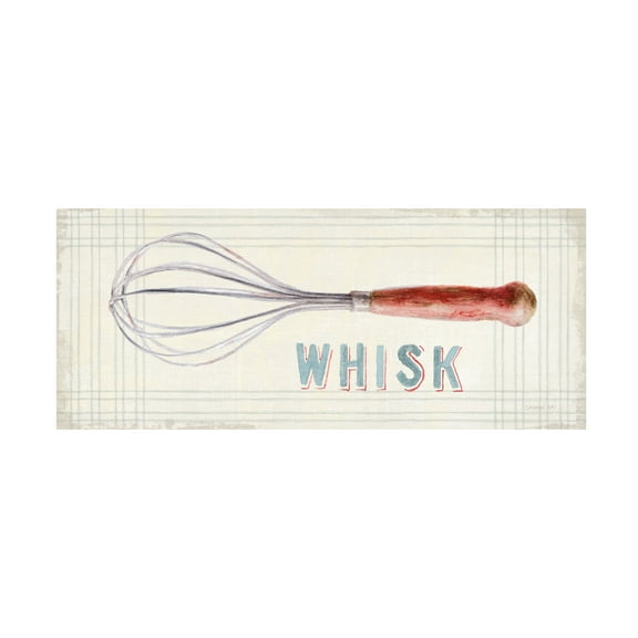 Danhui Nai 'Floursack Kitchen Sign IV' Canvas Art