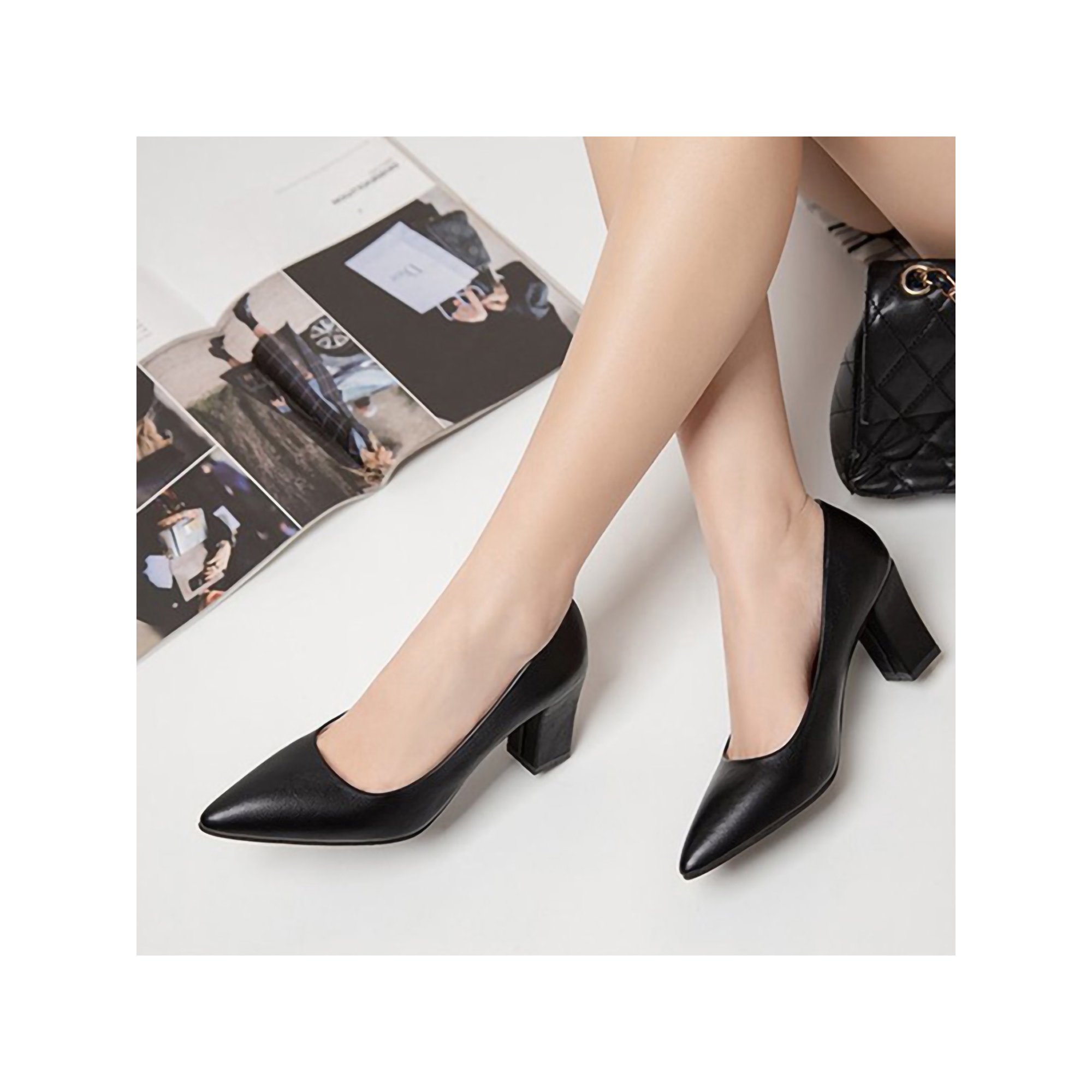 Chaussures Femme Talons Aiguilles NEXT – Noir Et Argent, Talon 4 Pouces, Taille 39, Portée Une Seule Fois