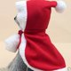 thumbnail image 4 of Capa con CAPUCHA DE NAVIDAD para gato, disfraz de perro, capa con sombrero, lindo gatito, cachorro, Poncho rojo, bata de Cosplay de Santa Claus para fiesta de navidad, 4 of 4