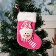 thumbnail image 2 of Xuniizn Christmas Stockings Bulk, Assorted Festive Xmas Stockings for Fireplace Mantel Decor, Traditional Holiday Ornaments, Christmas Decorations for Home, Cloth, 2 of 7