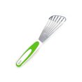 thumbnail image 1 of maskred Spatule Multifonctionnelle en Acier Inoxydable Antiadhésive pour Fentes de Poisson Outil de Cuisson Gadget Vert, 1 of 6