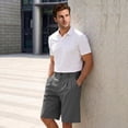thumbnail image 5 of GINGTTO Men's Casual Golf Shorts, Lightweight Quick Dry Stretch Shorts With Pockets, For Summer Outdoor Business Daily Wear, 5 of 8